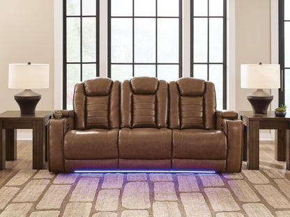Lakeland Furniture Outlet - Ashley Furniture - Gruaro Living Room - PWR REC Sofa with ADJ Headrest - PCU1420015