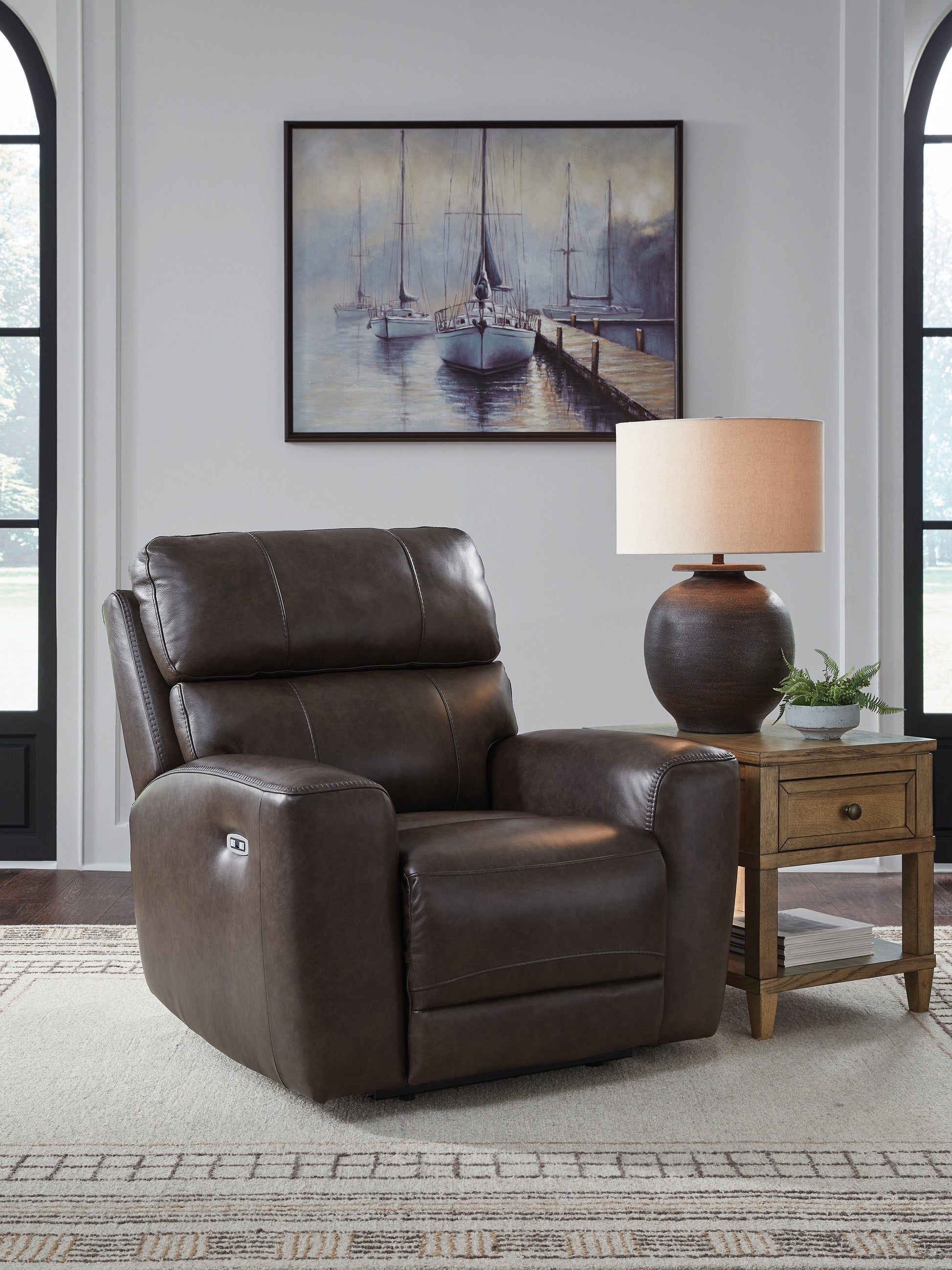 Lakeland Furniture Outlet - Ashley Furniture - Crossplex Living Room - PWR Recliner/ADJ Headrest - PCU6450613