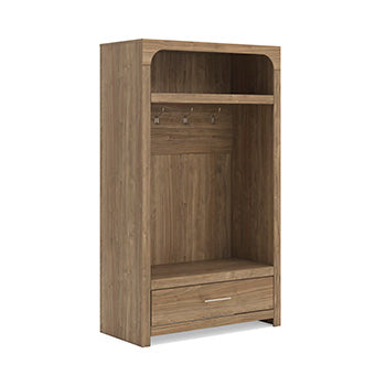 Lakeland Furniture Outlet - Ashley Furniture - Dovander Hall Tree with Storage Bench - Hall Tree with Storage Bench - W1121-79