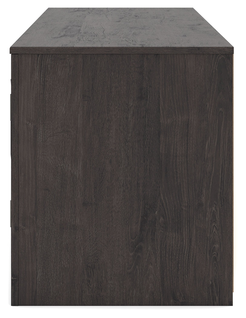 Cayboni 71" TV Stand with Electric Fireplace