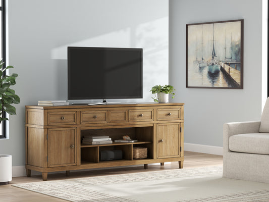 Lakeland Furniture Outlet - Ashley Furniture - Sharlance 81" TV Stand - 81" - W655-68