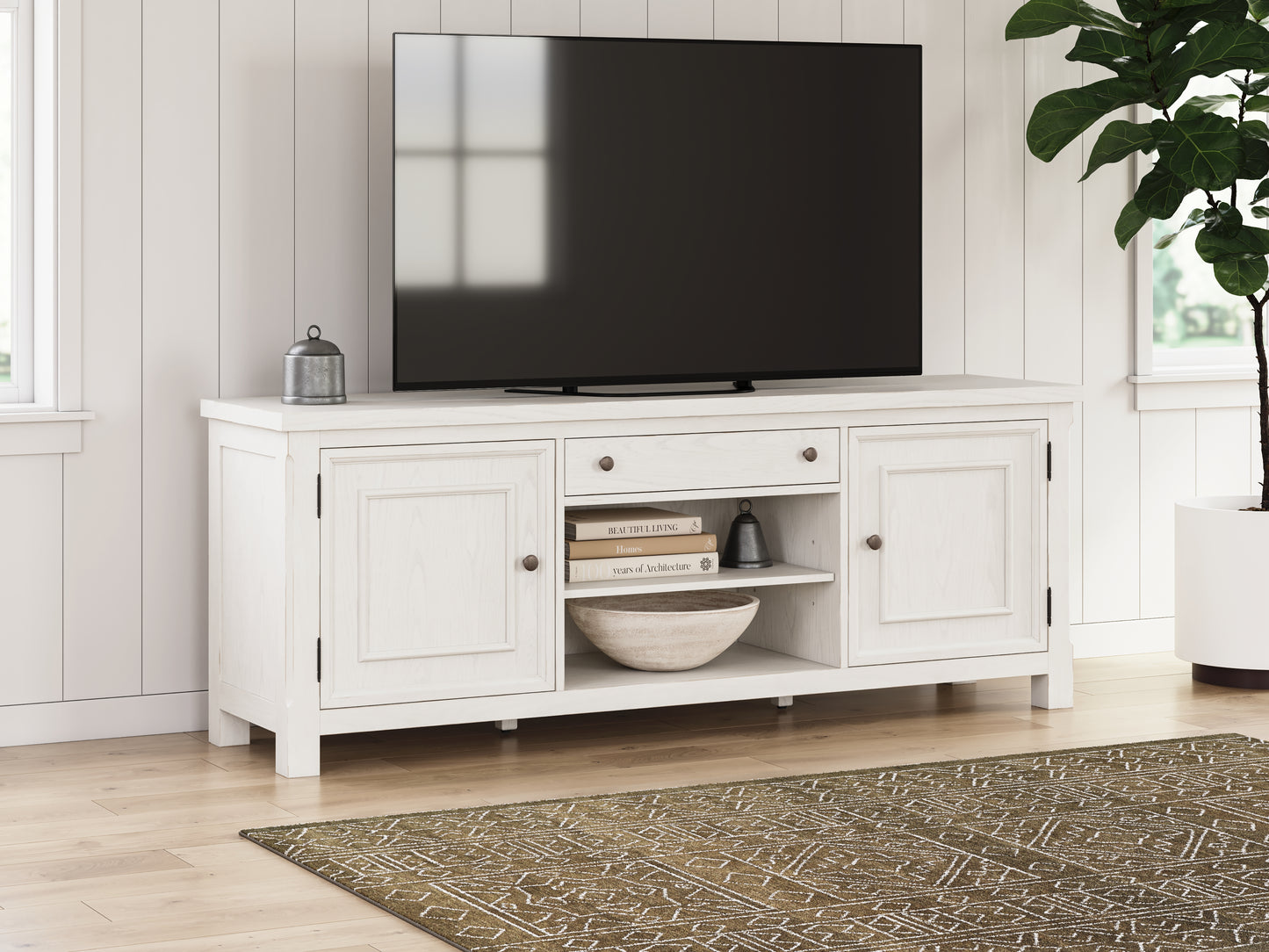 Lakeland Furniture Outlet - Ashley Furniture - Robbinsdale 72" TV Stand - 72" - W742-68
